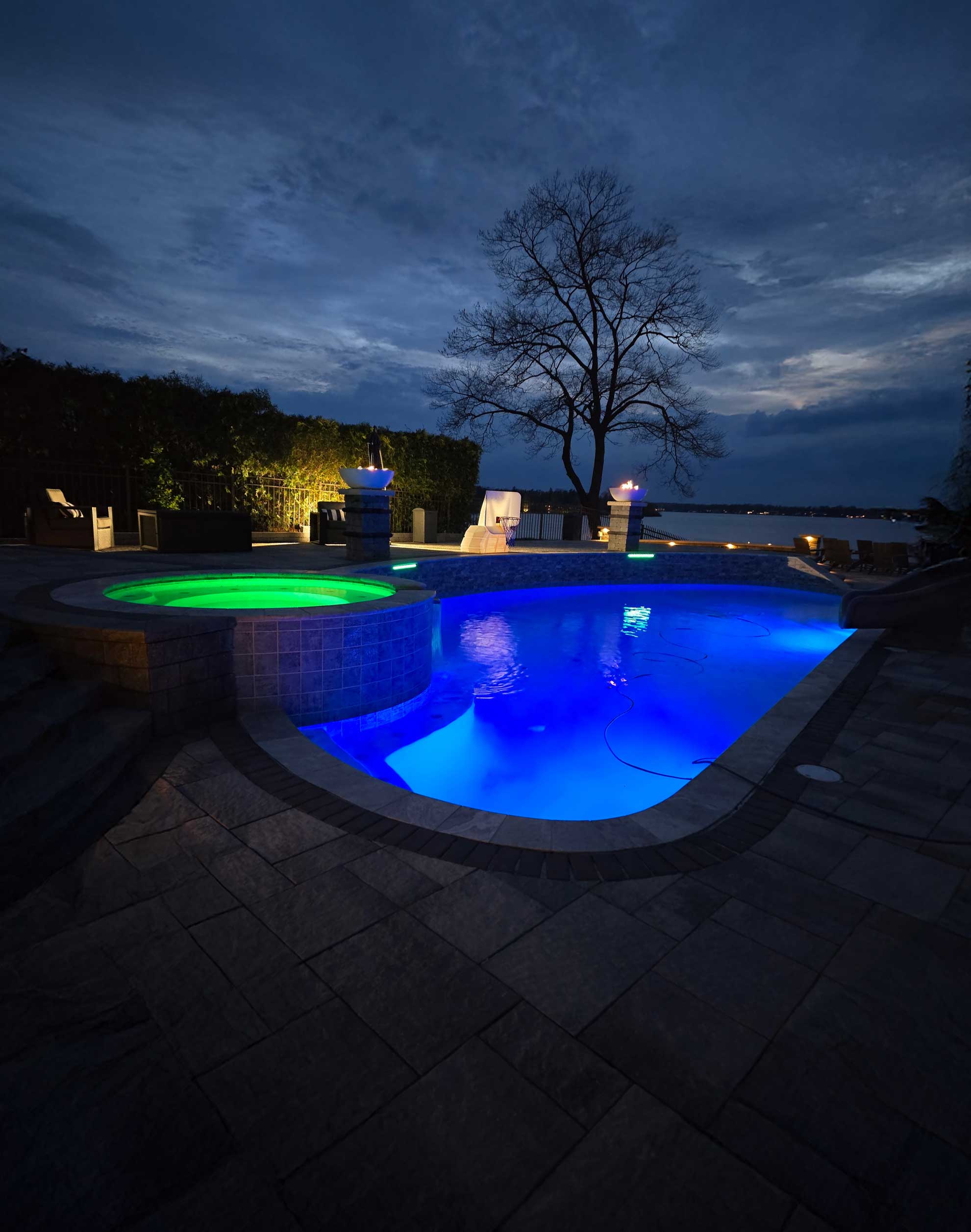 LED Pool lights installer